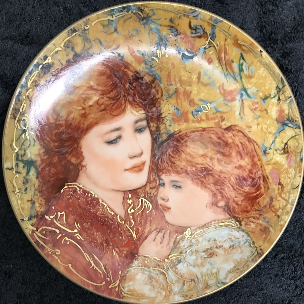 Edna Hibel Plate